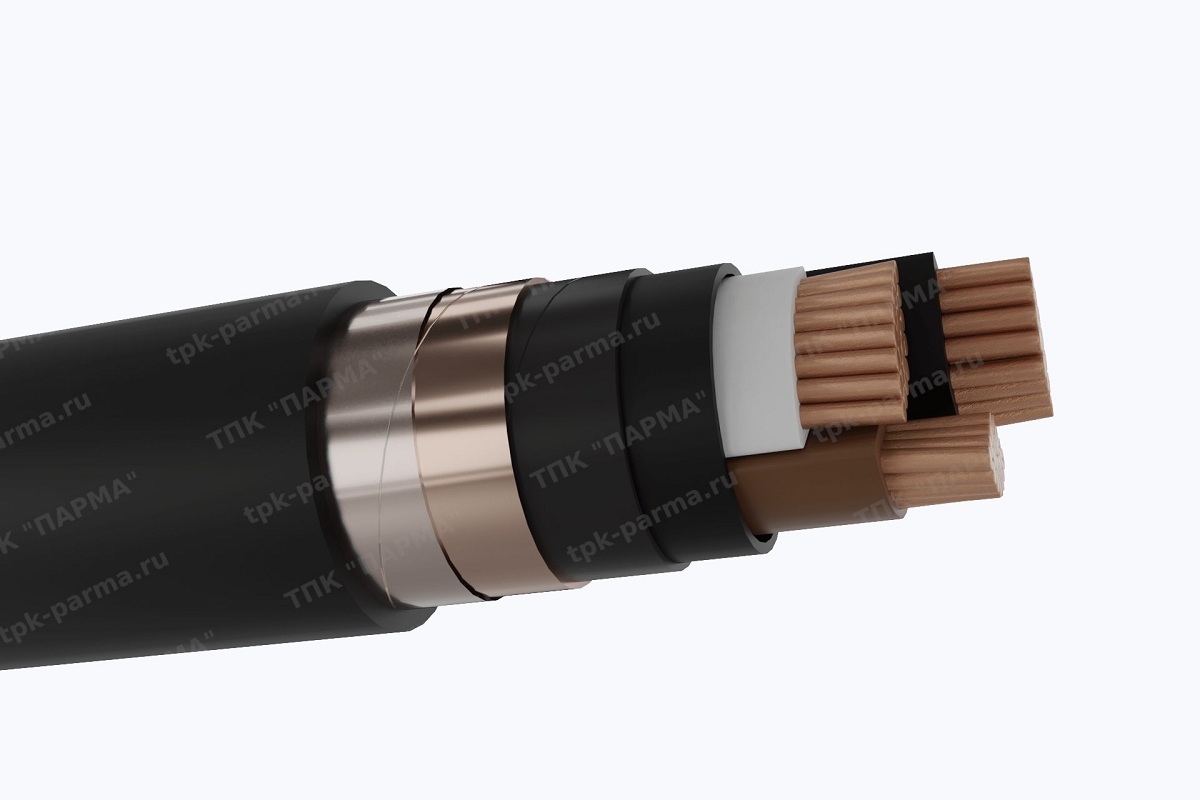 Фотография провода Кабель ПвВнг(A)-LS 3х50/35 - 20кВ